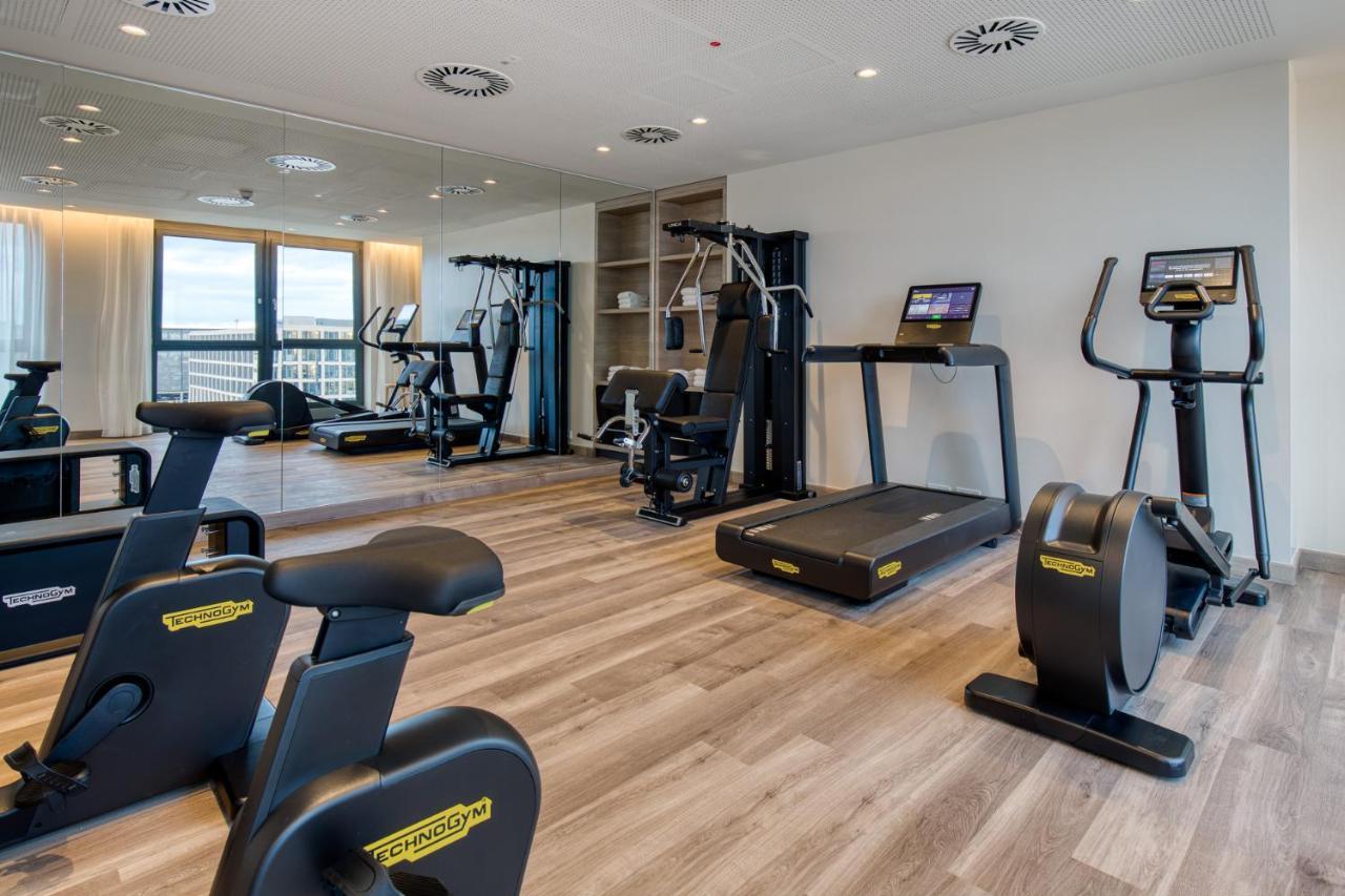 Intercityhotel Berlin Airport Ber Terminal 1 & 2 Schönefeld Exterior foto Fitness room